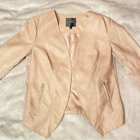 Dynamite Women's Tan Jacket - Picture 7 of 16